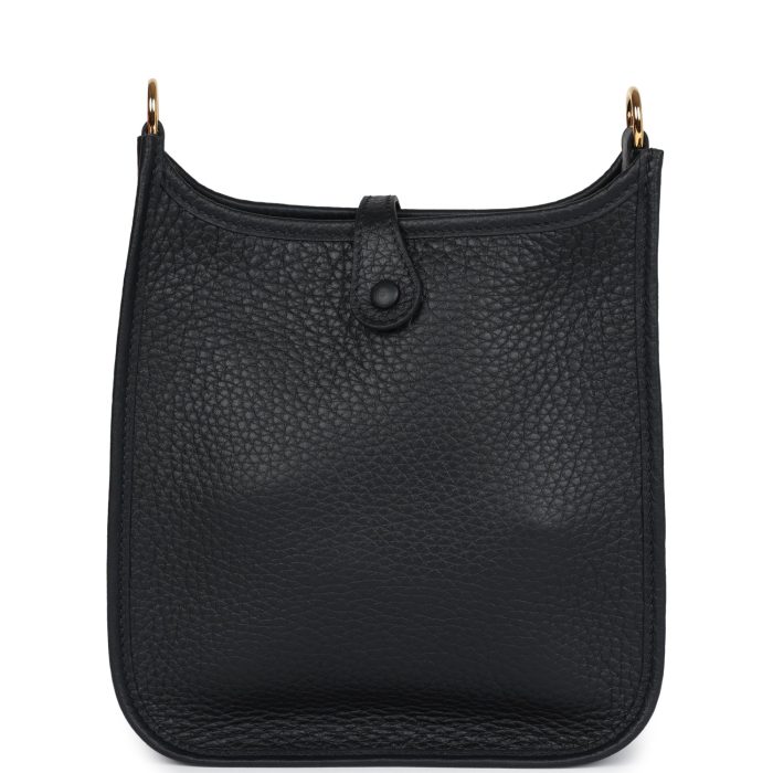 Handmade Bag HE TPM Black Clemence Gold Hardware - 图片 5