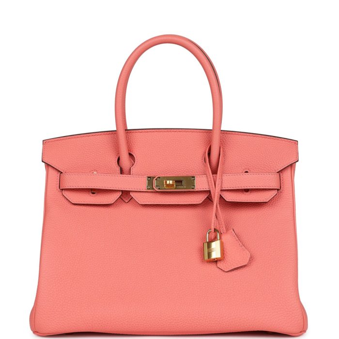 Handmade Bag HSOB(HSS) 30 Rose Candy Togo Gold Hardware