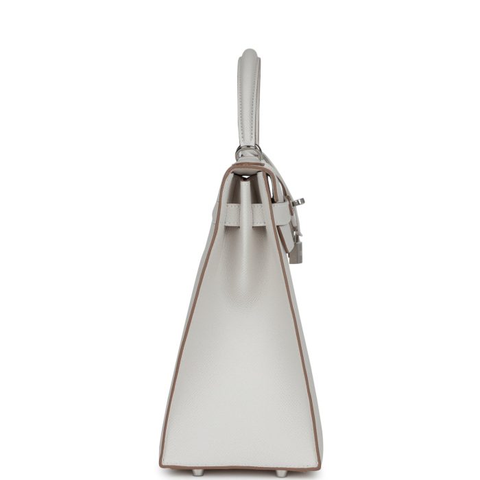 Handmade HKS 32 Gris Pale Epsom Palladium Hardware - 图片 4