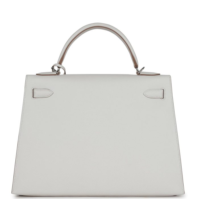 Handmade HKS 32 Gris Pale Epsom Palladium Hardware - 图片 5