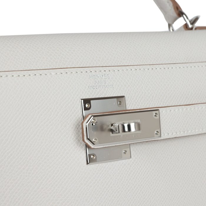 Handmade HKS 32 Gris Pale Epsom Palladium Hardware - 图片 7