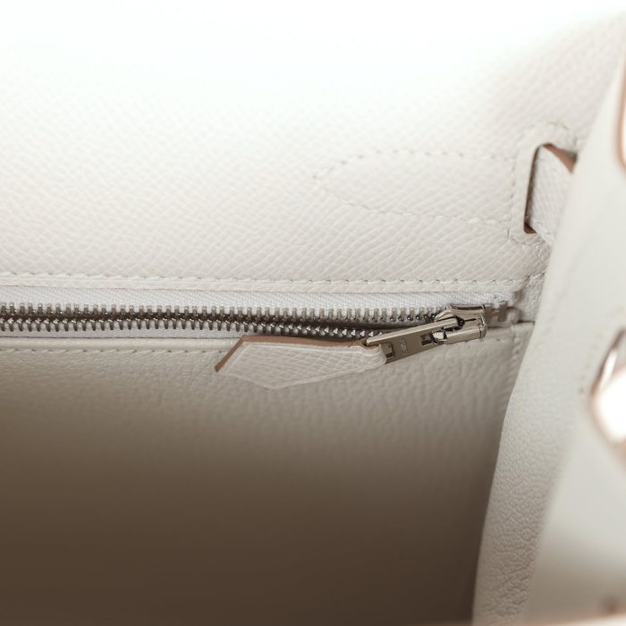 Handmade HKS 32 Gris Pale Epsom Palladium Hardware - 图片 9
