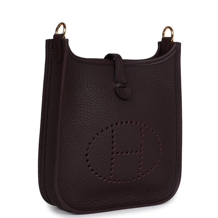 Handmade Bag HE TPM Rouge Sellier Clemence Gold Hardware - 图片 2