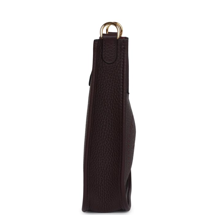 Handmade Bag HE TPM Rouge Sellier Clemence Gold Hardware - 图片 4