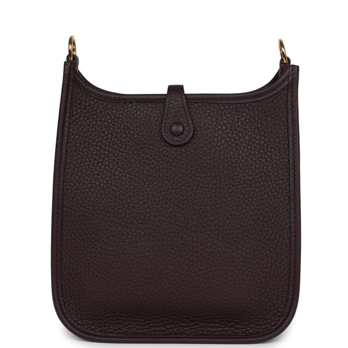 Handmade Bag HE TPM Rouge Sellier Clemence Gold Hardware - 图片 5