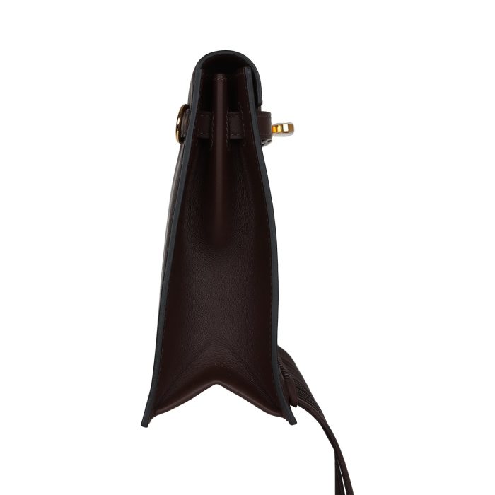 Handmade Bag HKDA Moka Swift Gold Hardware - 图片 4