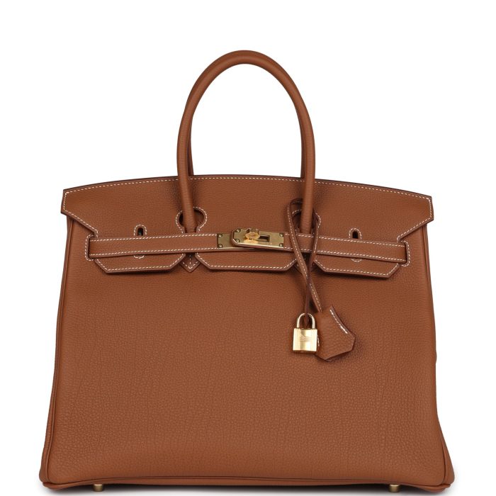 Handmade Bag HSOB(HSS) 35 Gold Togo Gold Hardware