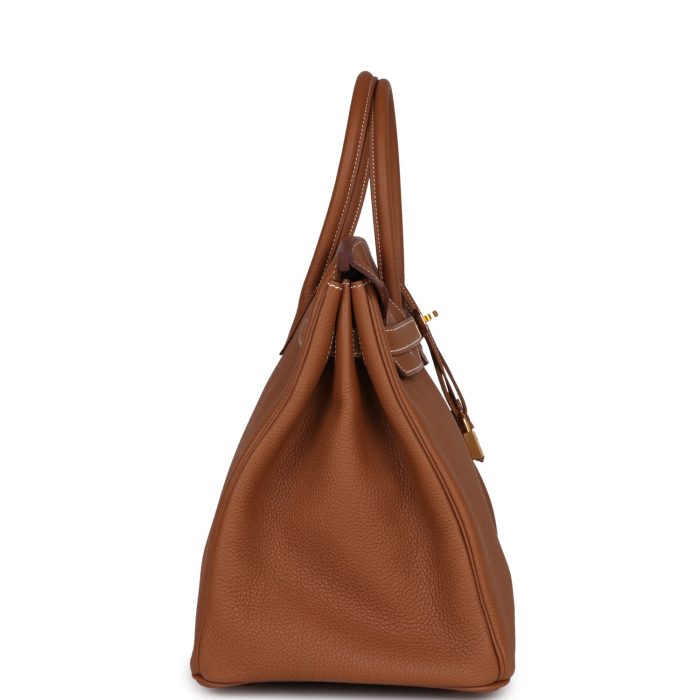 Handmade Bag HSOB(HSS) 35 Gold Togo Gold Hardware - 图片 3