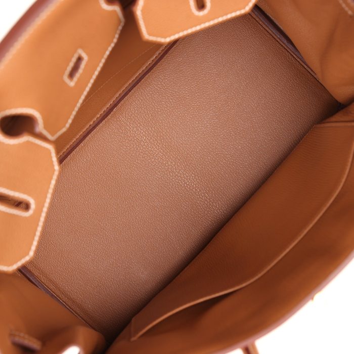 Handmade Bag HSOB(HSS) 35 Gold Togo Gold Hardware - 图片 7