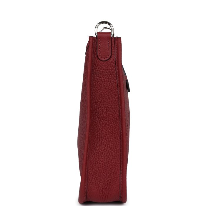 Handmade Bag HE TPM Rouge H Clemence Palladium Hardware - 图片 4