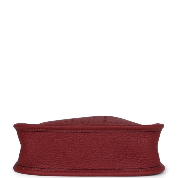 Handmade Bag HE TPM Rouge H Clemence Palladium Hardware - 图片 6