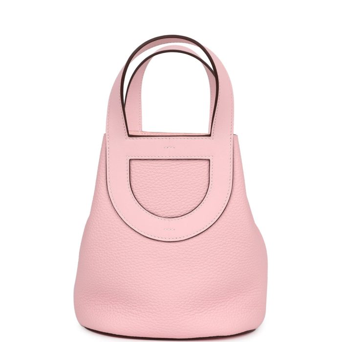 Handmade Bag HITL 18 Rose Sakura Clemence and Swift Palladium Hardware