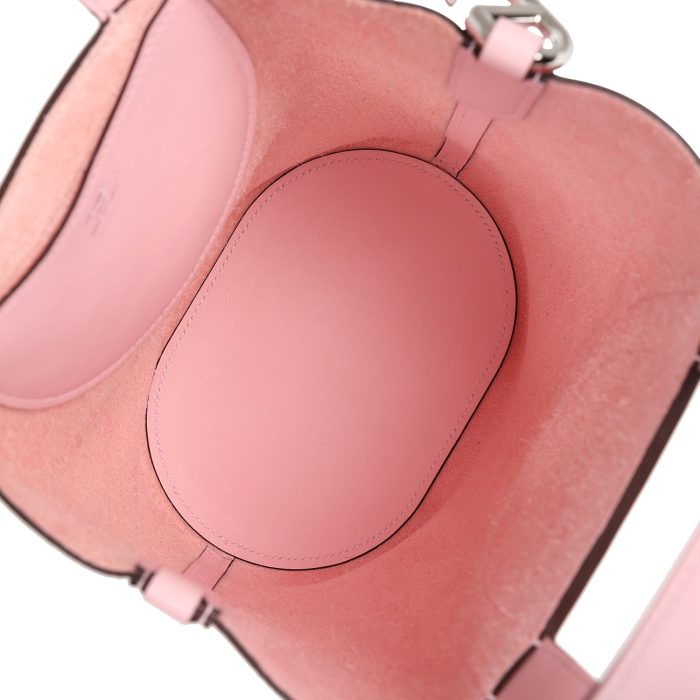 Handmade Bag HITL 18 Rose Sakura Clemence and Swift Palladium Hardware - 图片 8