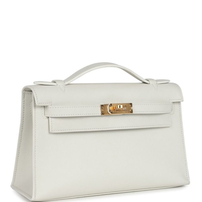 Handmade HKP White Swift Gold Hardware - 图片 2