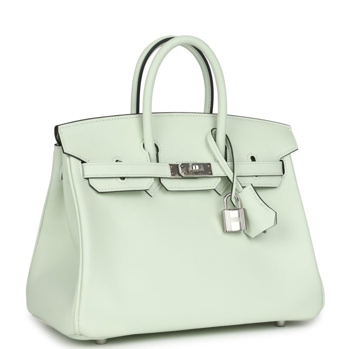 Handmade Bag HB 25 Vert Fizz Swift Palladium Hardware - 图片 2