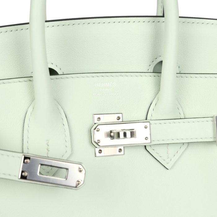 Handmade Bag HB 25 Vert Fizz Swift Palladium Hardware - 图片 6