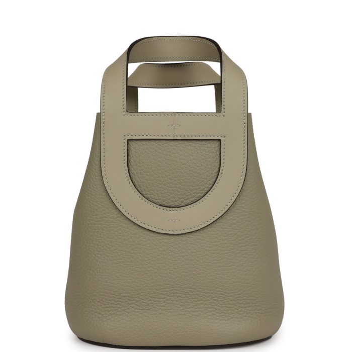 Handmade Bag HITL 18 Sauge Clemence and Swift Gold Hardware