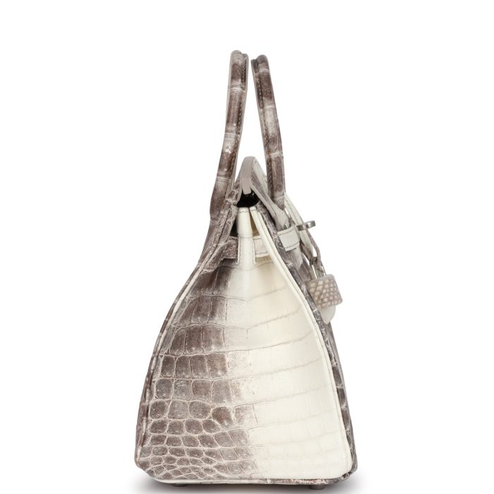 Handmade Bag HB 25 Himalaya Niloticus Crocodile Palladium Hardware - 图片 3