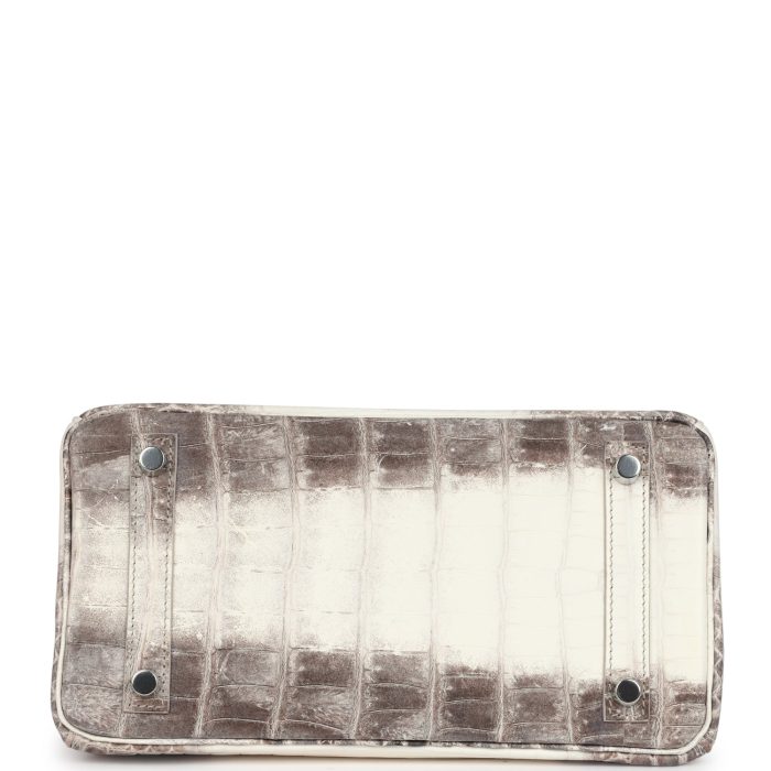 Handmade Bag HB 25 Himalaya Niloticus Crocodile Palladium Hardware - 图片 5