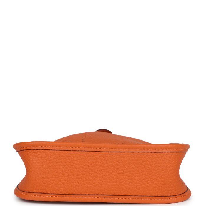Handmade Bag HE TPM Orange Clemence Gold Hardware - 图片 6