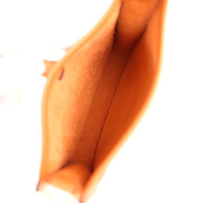 Handmade Bag HE TPM Orange Clemence Gold Hardware - 图片 8