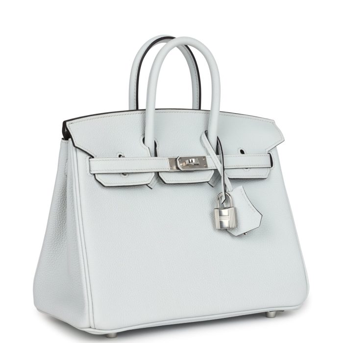 Handmade Bag HB 25 Gris Platine Togo Palladium Hardware - 图片 2