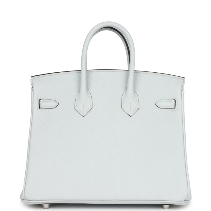 Handmade Bag HB 25 Gris Platine Togo Palladium Hardware - 图片 4