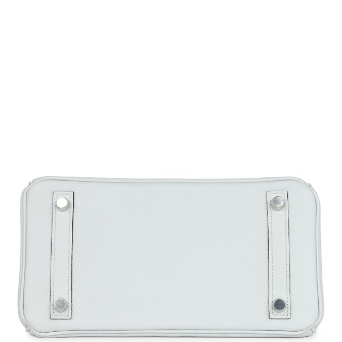 Handmade Bag HB 25 Gris Platine Togo Palladium Hardware - 图片 5