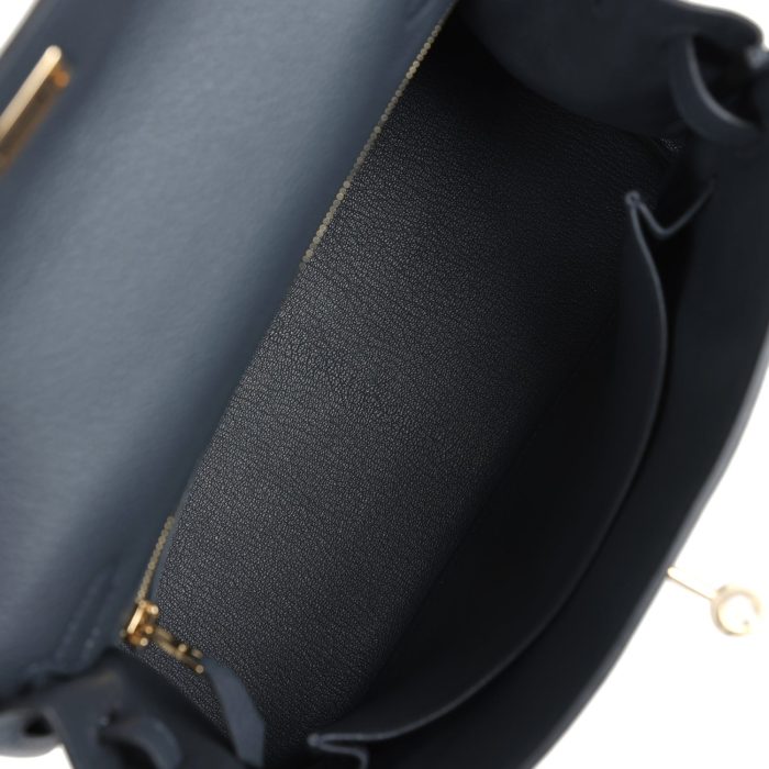 Handmade HKR 25 Gris Misty Togo Permabrass Hardware - 图片 8