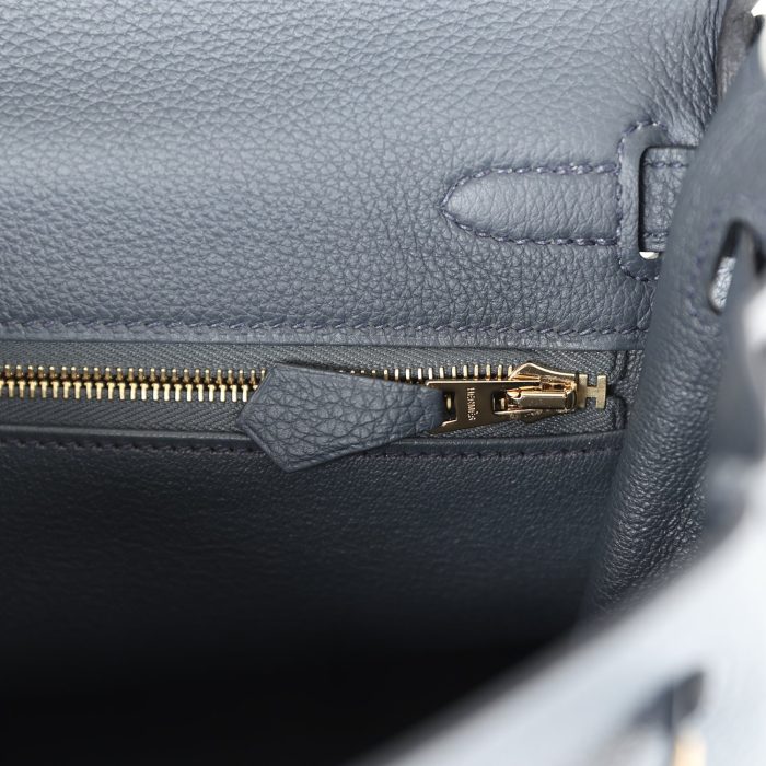Handmade HKR 25 Gris Misty Togo Permabrass Hardware - 图片 9