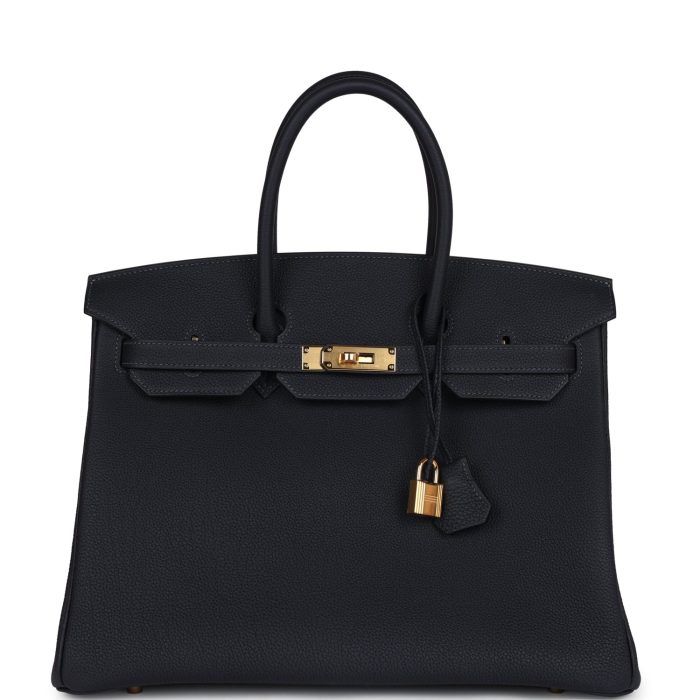 Handmade Bag HB 35 Caban Togo Gold Hardware