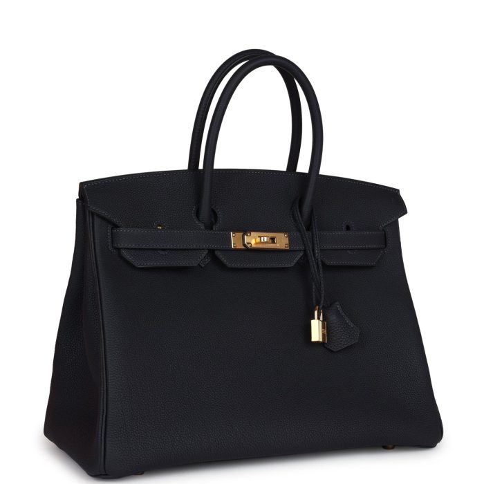 Handmade Bag HB 35 Caban Togo Gold Hardware - 图片 2