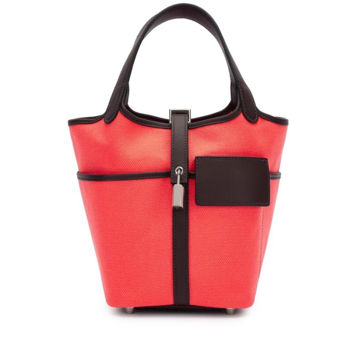 Handmade HPL 18 Rouge Sellier Swift and Rose Texas Toile Goeland Cargo Palladium Hardware