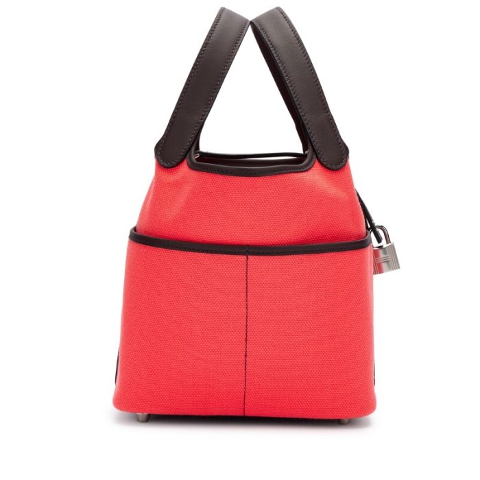Handmade HPL 18 Rouge Sellier Swift and Rose Texas Toile Goeland Cargo Palladium Hardware - 图片 2
