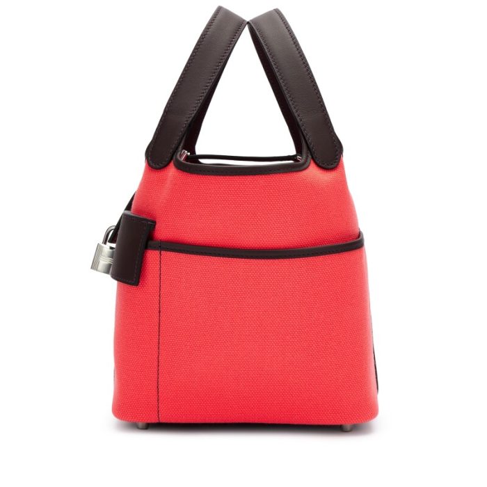 Handmade HPL 18 Rouge Sellier Swift and Rose Texas Toile Goeland Cargo Palladium Hardware - 图片 3