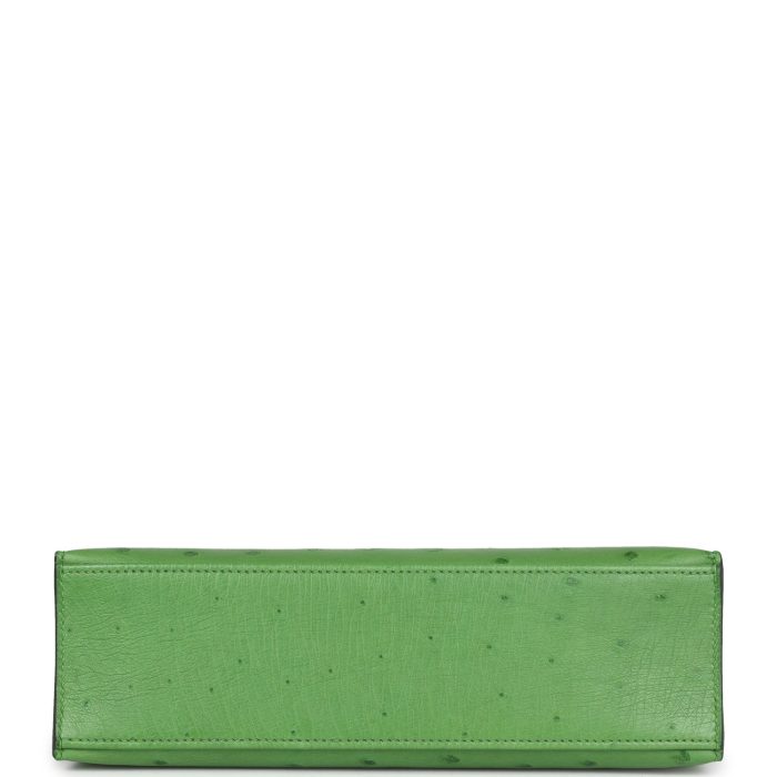 Handmade HKP Vert Yucca Ostrich Palladium Hardware - 图片 6