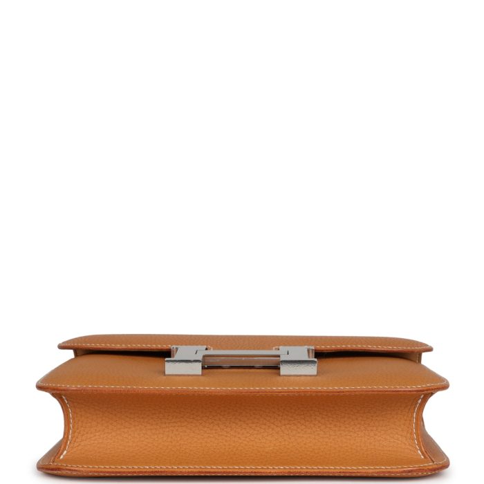 Handmade Bag HC 1-24 Naturel Sable Vache Naturel Graine Palladium Hardware - 图片 5
