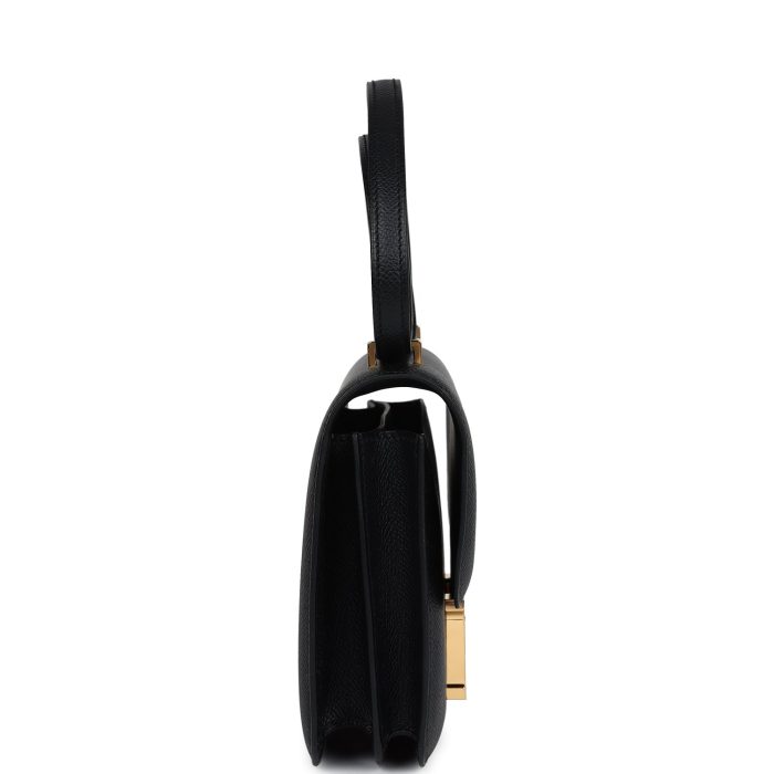 Handmade Bag HC 18 Black Epsom Gold Hardware - 图片 3