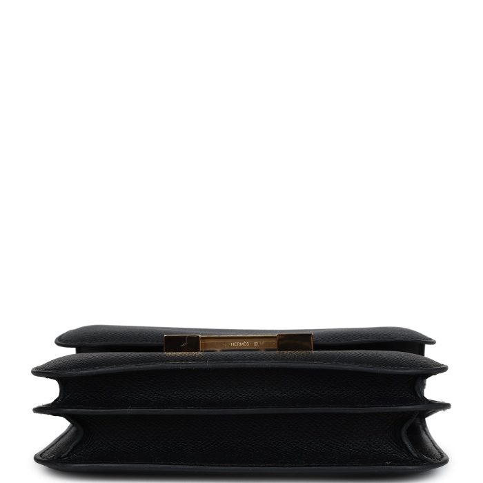 Handmade Bag HC 18 Black Epsom Gold Hardware - 图片 5