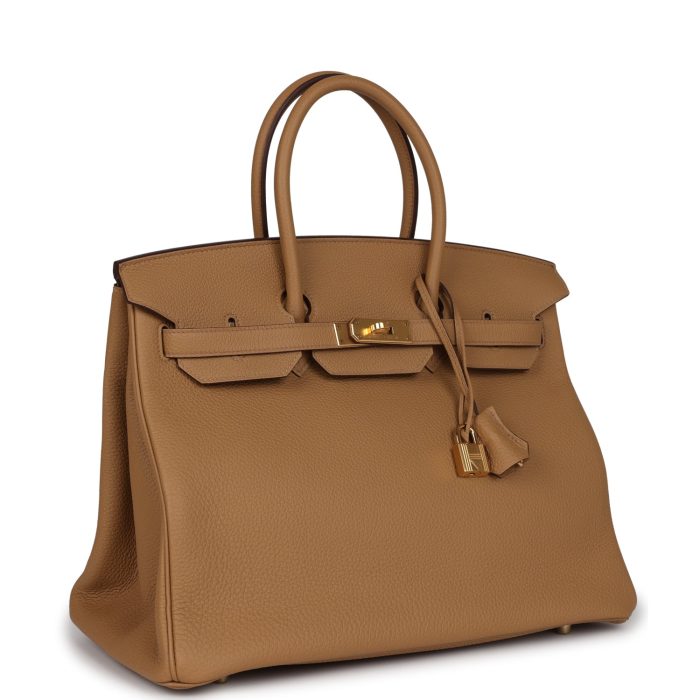 Handmade Bag HB 35 Biscuit Togo Gold Hardware - 图片 2