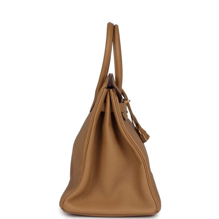 Handmade Bag HB 35 Biscuit Togo Gold Hardware - 图片 3