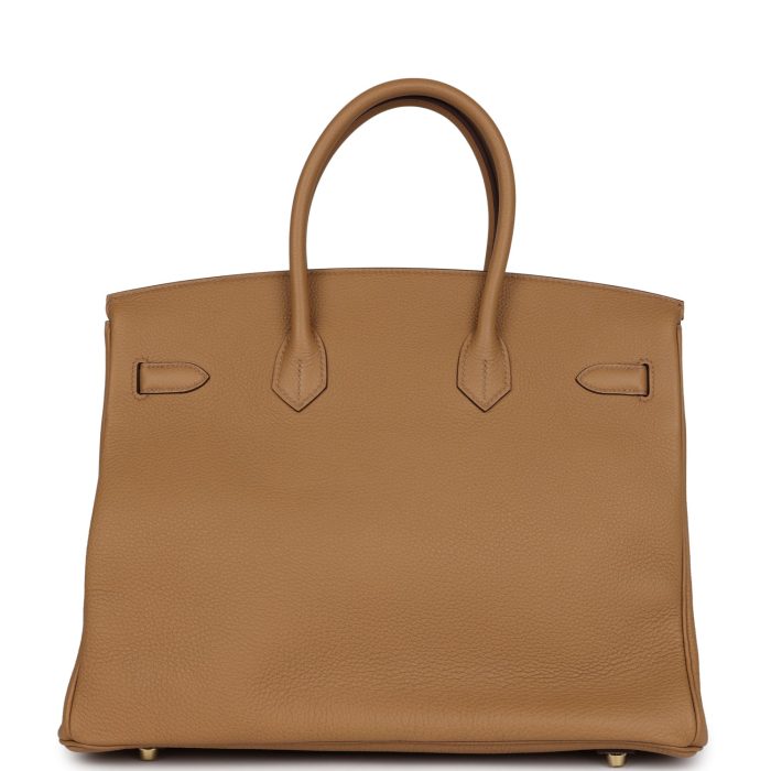 Handmade Bag HB 35 Biscuit Togo Gold Hardware - 图片 4