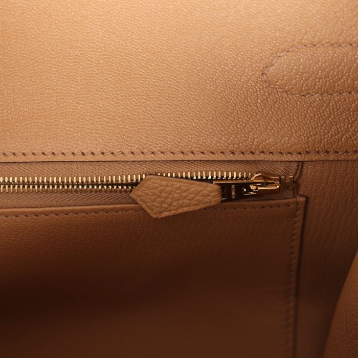 Handmade Bag HB 35 Biscuit Togo Gold Hardware - 图片 8