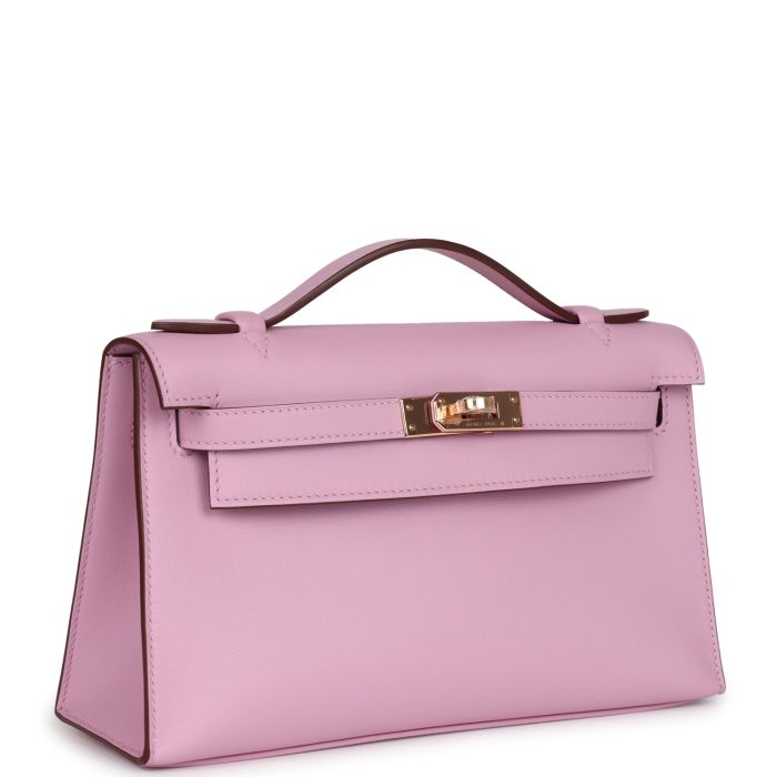 Handmade HKP Mauve Sylvestre Swift Rose Gold Hardware - 图片 2