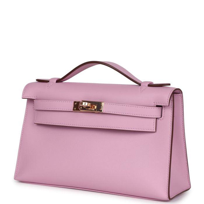 Handmade HKP Mauve Sylvestre Swift Rose Gold Hardware - 图片 3
