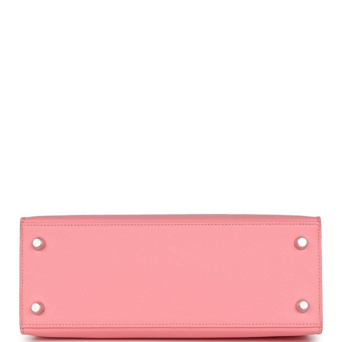 Handmade HKS 25 Rose Confetti Epsom Palladium Hardware - 图片 6
