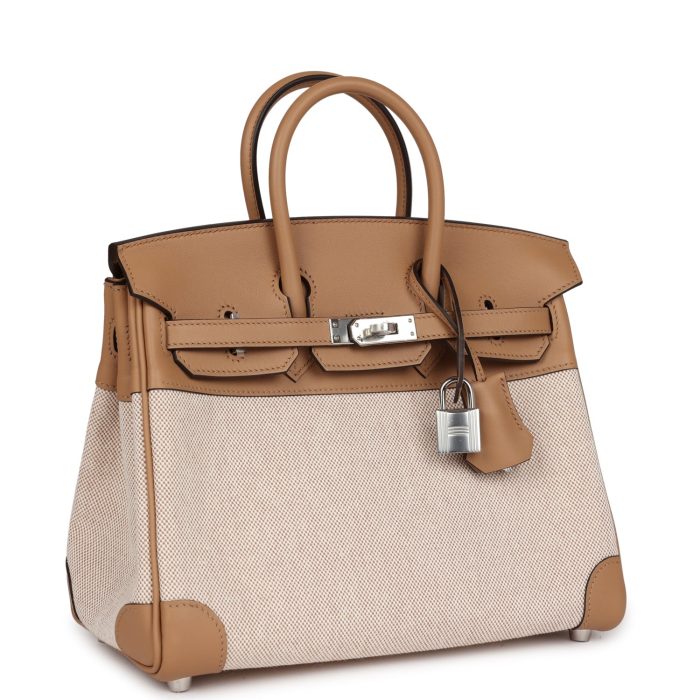 Handmade Bag HB 25 Toile H and Chai Swift Palladium Hardware - 图片 2