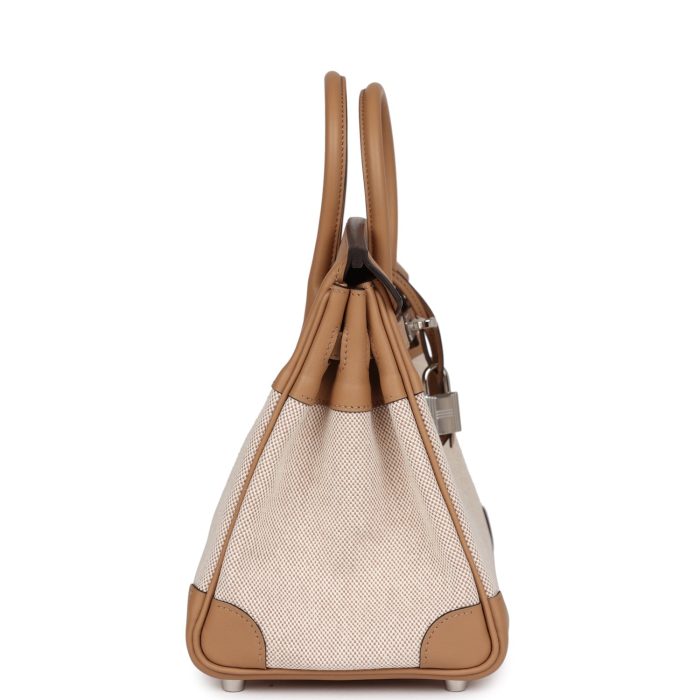 Handmade Bag HB 25 Toile H and Chai Swift Palladium Hardware - 图片 3