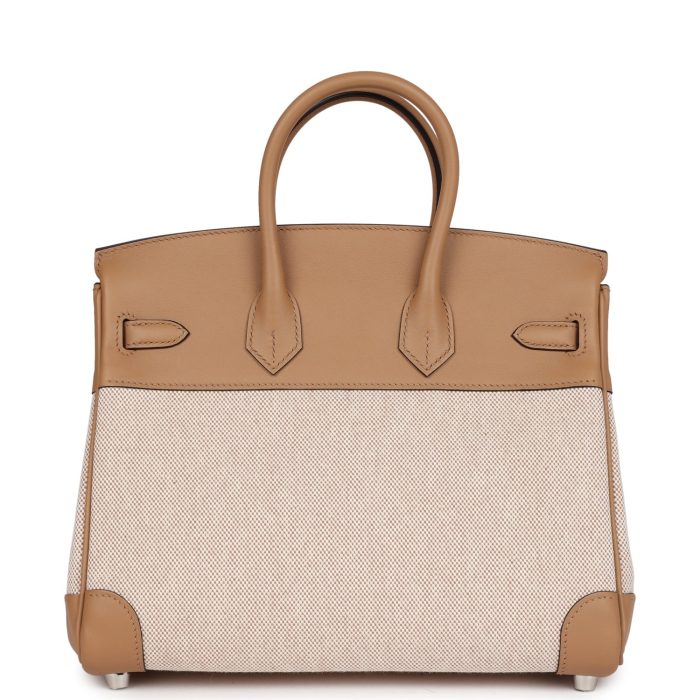 Handmade Bag HB 25 Toile H and Chai Swift Palladium Hardware - 图片 4