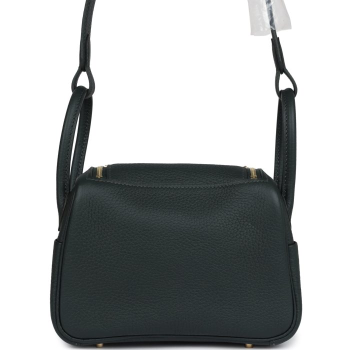 Handmade MHL Vert Fonce Clemence Gold Hardware - 图片 4
